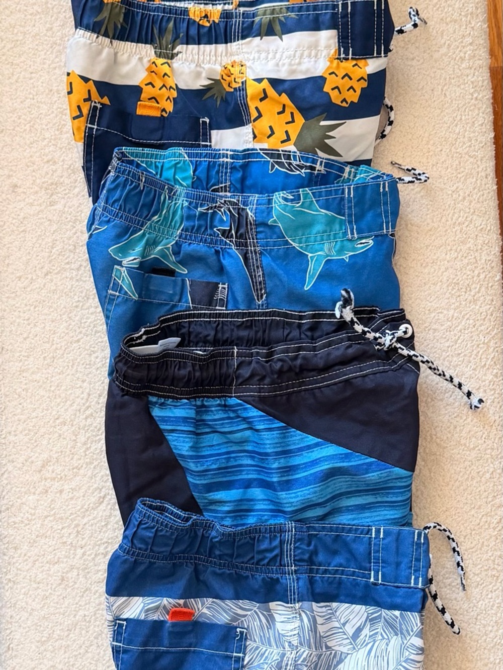 Boys bundle of Swim Trunks - Pack of 6.